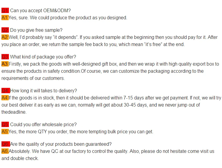 FAQ