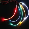 100M 6mm diameter fiber optic cable side glow transparent solid core optical fiber cable