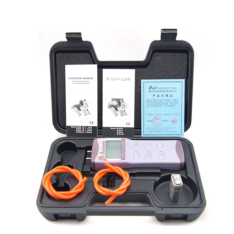 Digital Manometer U Tube Min Air High Pressure Gauge Manometer Buy