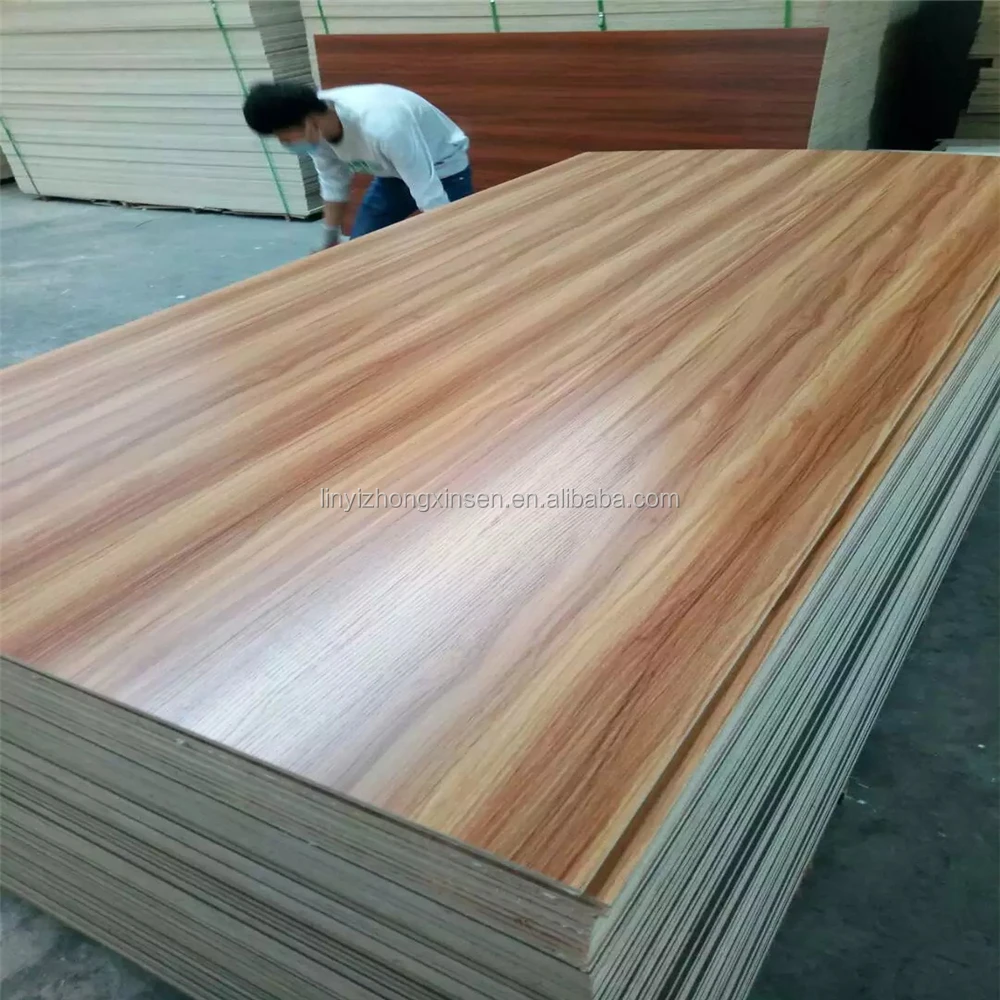 Multi Colored Plywood Melamine Coated Laminated Plywood For
