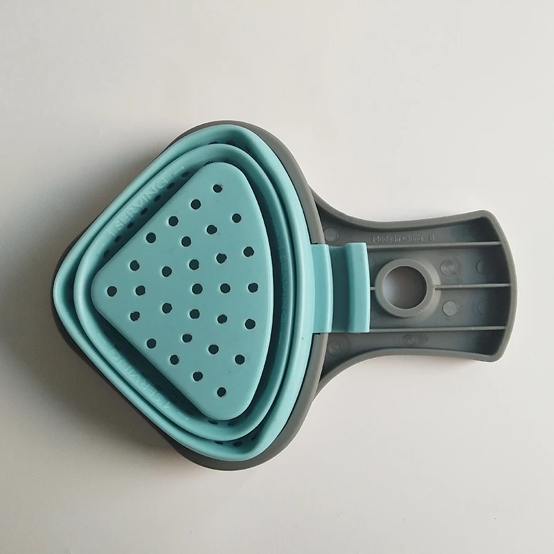 Silicone Collapsible Pasta Baskets Pasta Strainer Practical Foldable