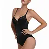 Black Shaping Bodysuit Adjustable Crotch With Three Hooks Shapewear Cute Girl Sexy Image Sexy Fat Women Sexy Body Shaper