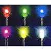 3-5mm super bright single color led with RoHS