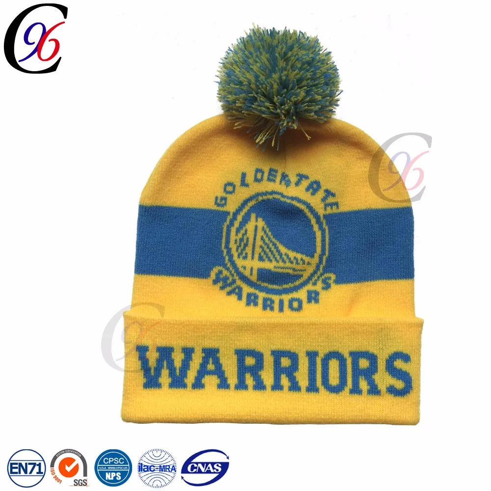 Chengxing new style wholesale online custom winter sports outdoor warm crochet bobble pom pom knitting cc beanie hat brands