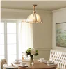 American style all copper small chandelier single head table lamp bedside corridor balcony corridor entrance porch stair room lo