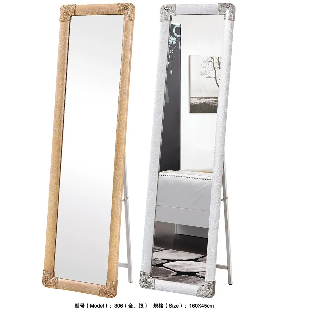 Cheap Price Modern Standing Dressing Mirror In Golden Buy Modern