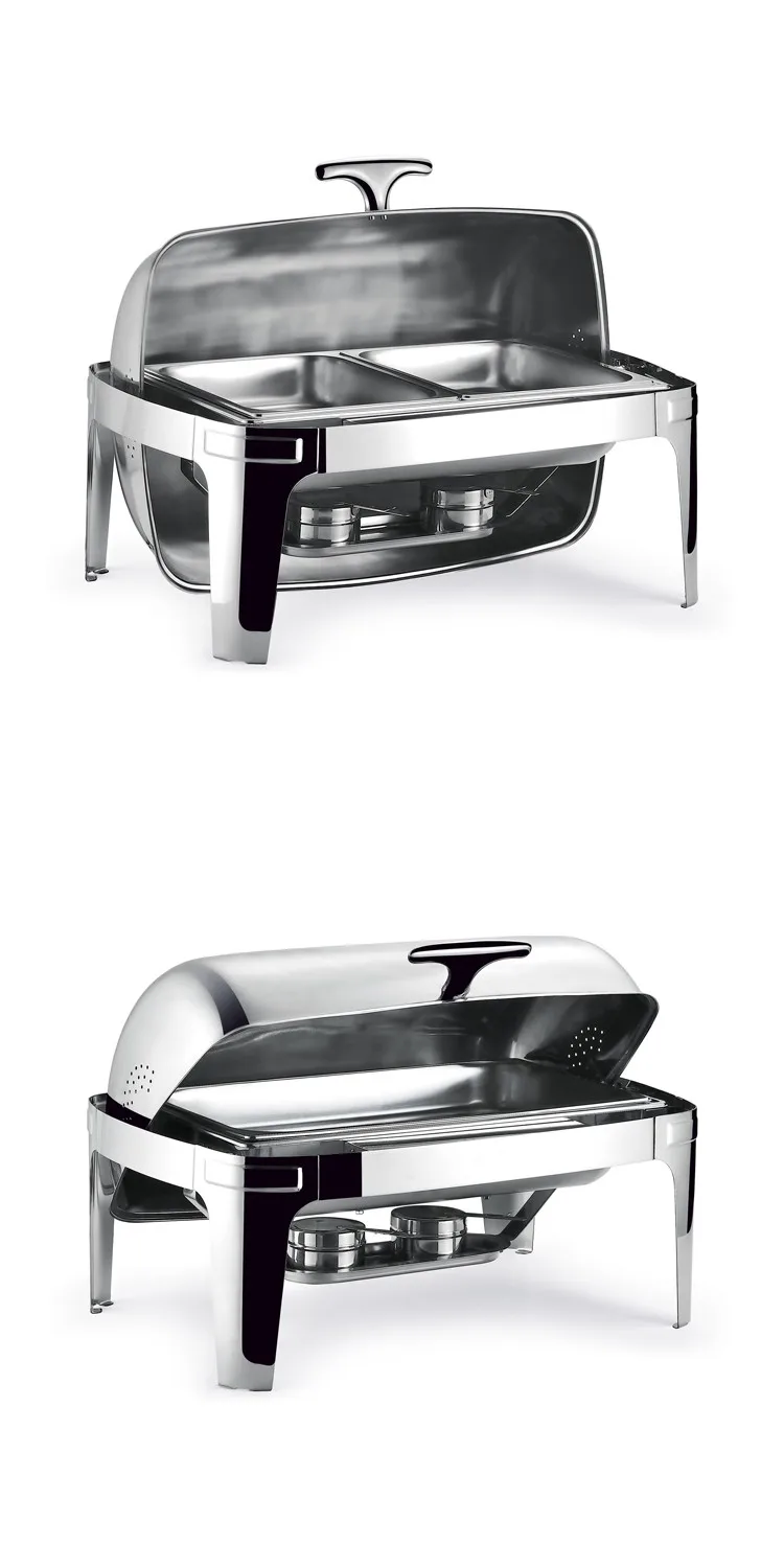 Wholesale Restaurant Supply China Used Dish Chafing Dishes Fuel For