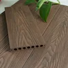 engineered wood plastic composite wood powder material decking for home decoration and garden villa