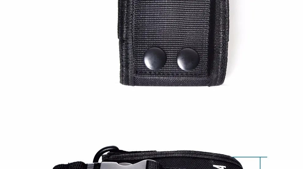 Portable walkie talkie leather case MSC-20A two way radio case for BAOFENG/ZASTONE/HYT walkie talkie nylon case