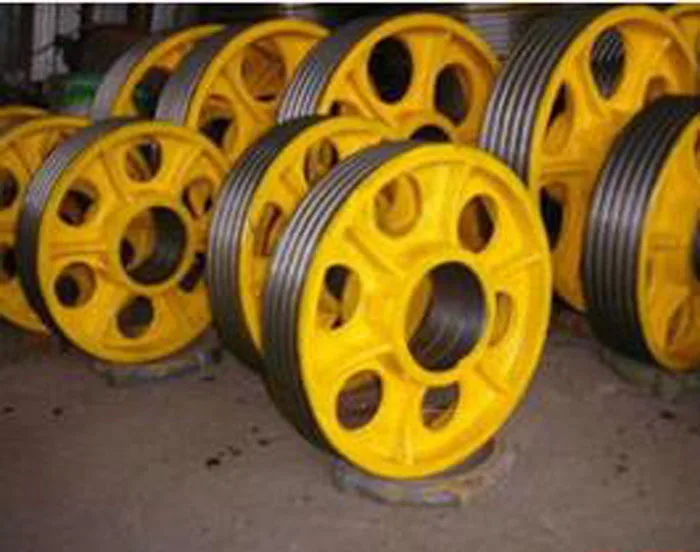China foundry OEM drawing sand casting cast iron flywheel