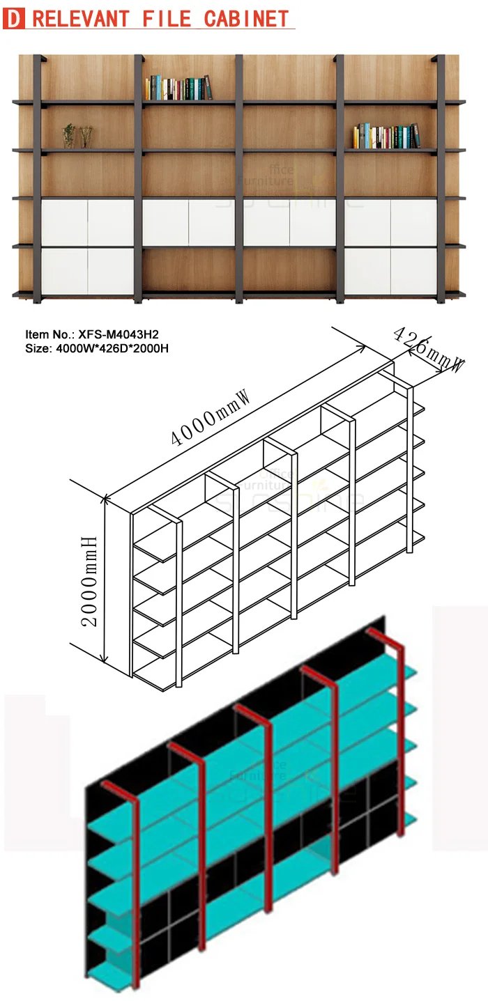 Latest Design Modern Fashion Office Furniture Executive Office Table Specifications