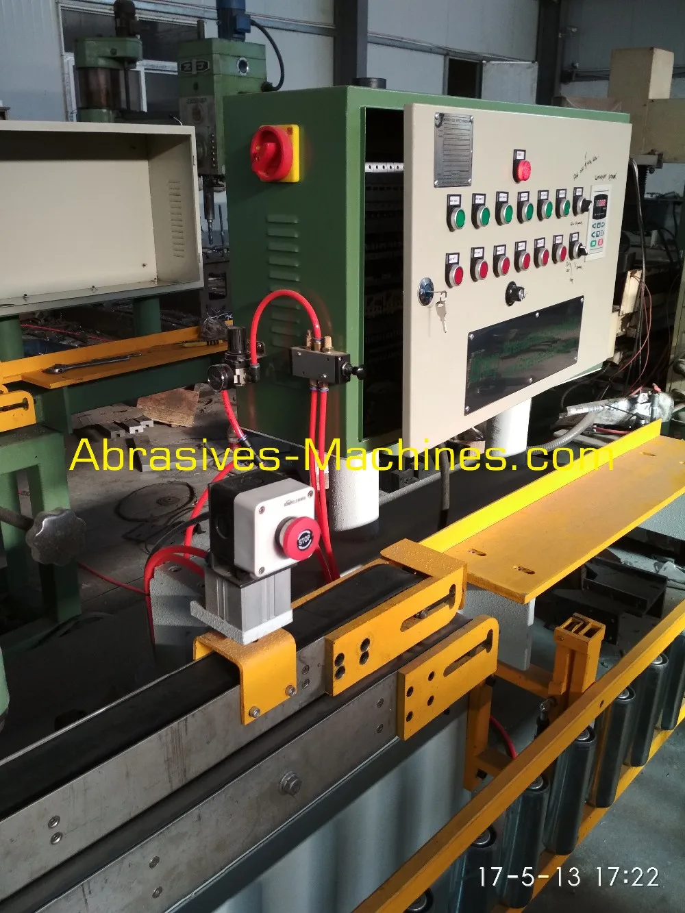 Abrasive Belt Skiving Machine With Auto Gluing And Taping Buy Belt Skiving Machine,Skiving