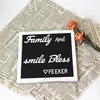 10*10inch Felt message Board with American Red OAK Wood Frame and 335 changeable Letters And Emojis