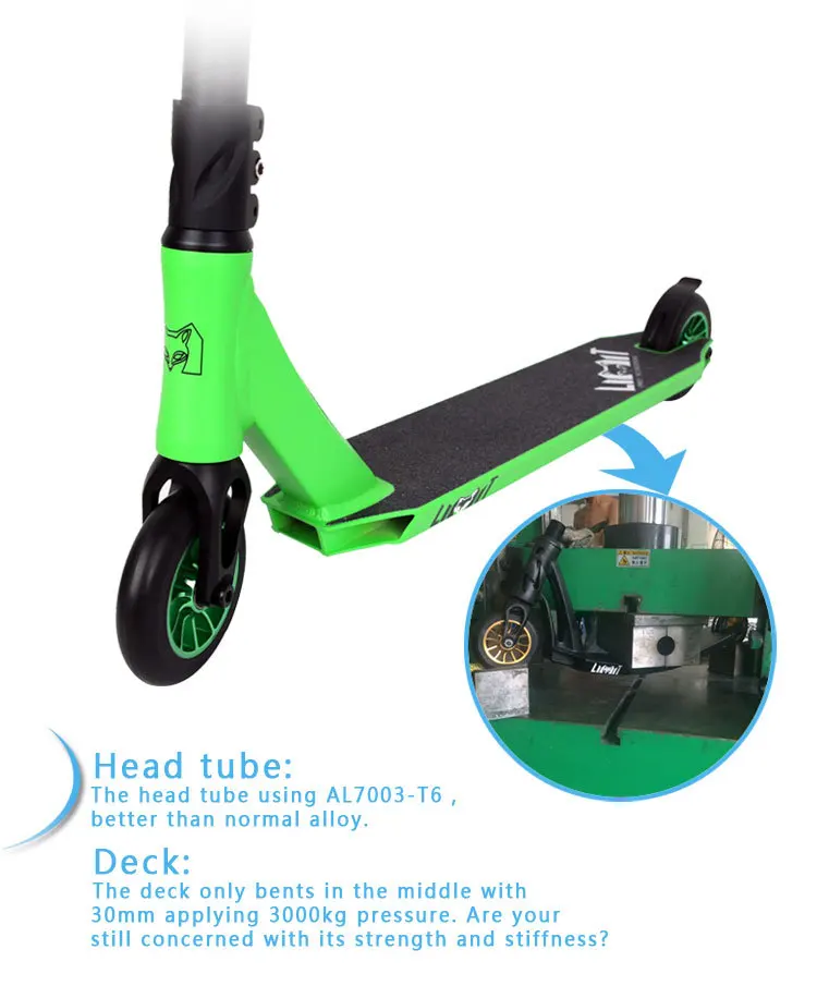 Freestyle 360 Stunt Scooter Strength Custom Pro Hot Sell Freestyle 360 Stunt Scooter Strength Custom Pro Hot Sell