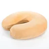 Unicolor Decor Memory Foam Travel Set U Shape Neck Pillow