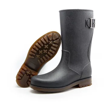 Download New Fashion Men Pvc Rain Boot Wellington Boot Wellies ...