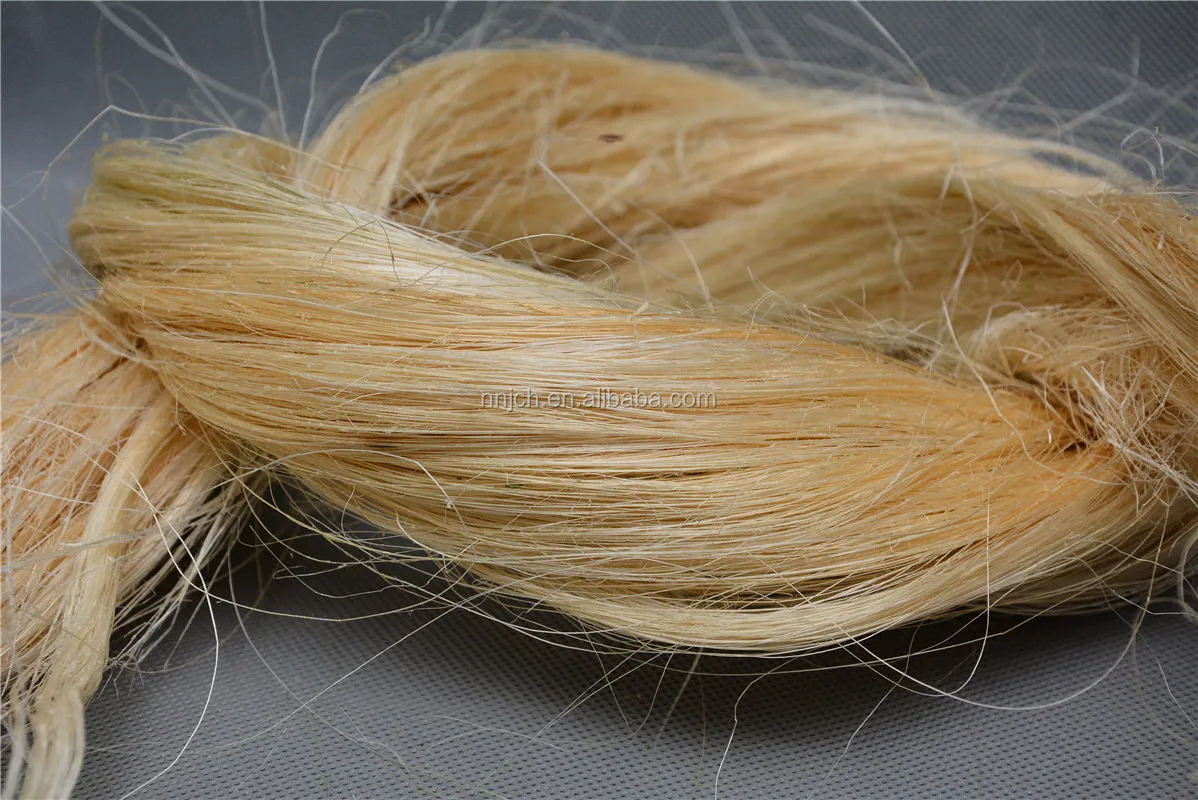 100% Natural Sisal Fiber Hemp Fiber For Spinning,Gypsum,Arts And Crafts ...