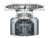 Karl-mayer 3- Thread Fleece Knitting Machine 3.2 feeders Per Inch Textile Machinery