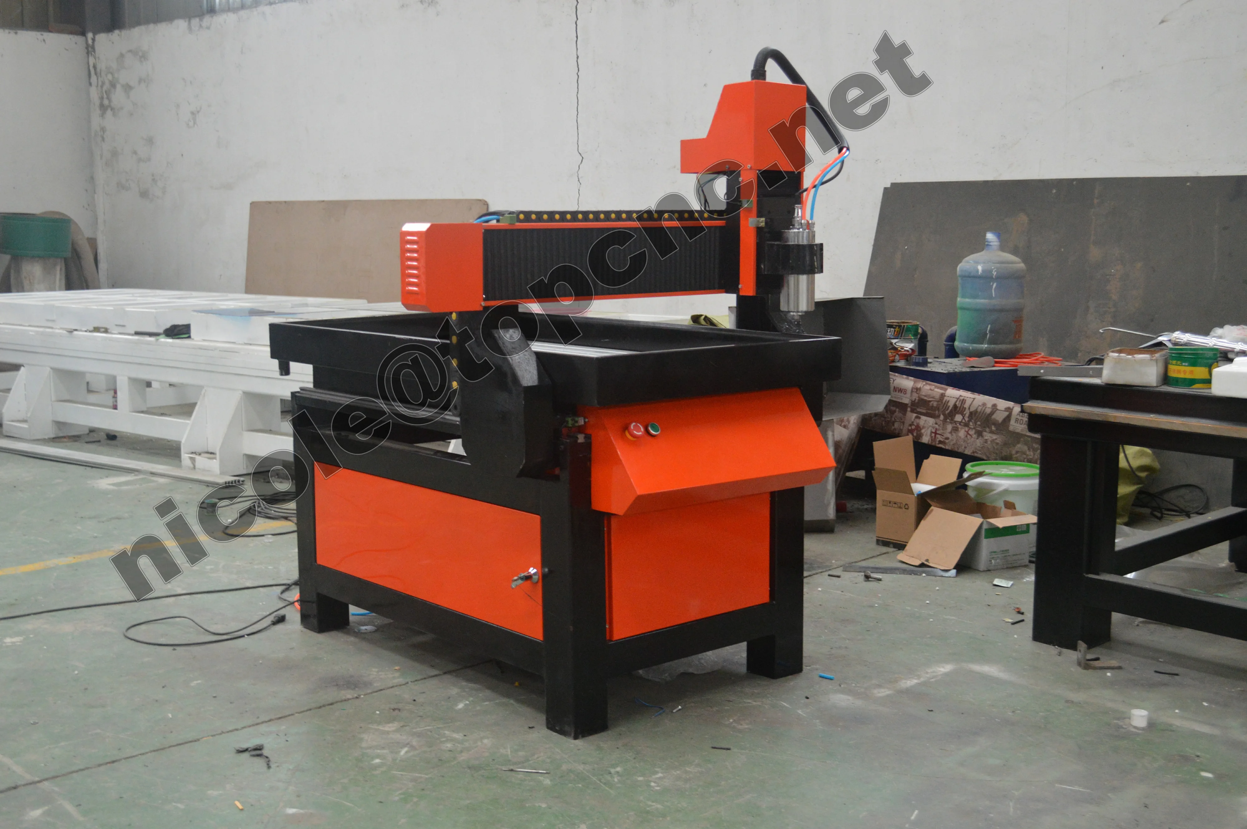 New type strong 0609 4 axis wood cnc router homemade wood engraving machine