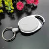 oval carabineer reel with split ring