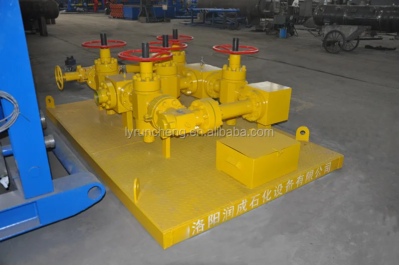 Skid Mounted Wellhead Choke Manifold With High Technical - Buy Wellhead ...