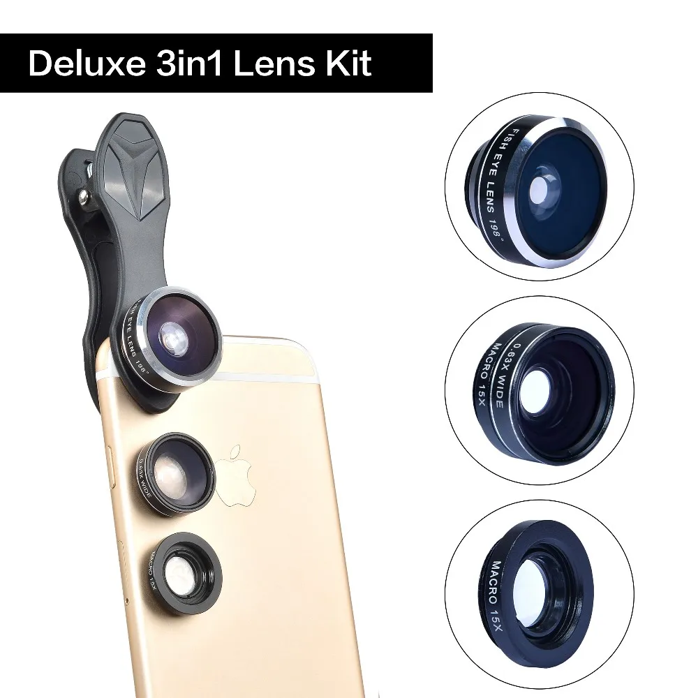America Hottest Gadgets For Iphone Ipad Samsung Universal 3 In1 Camera