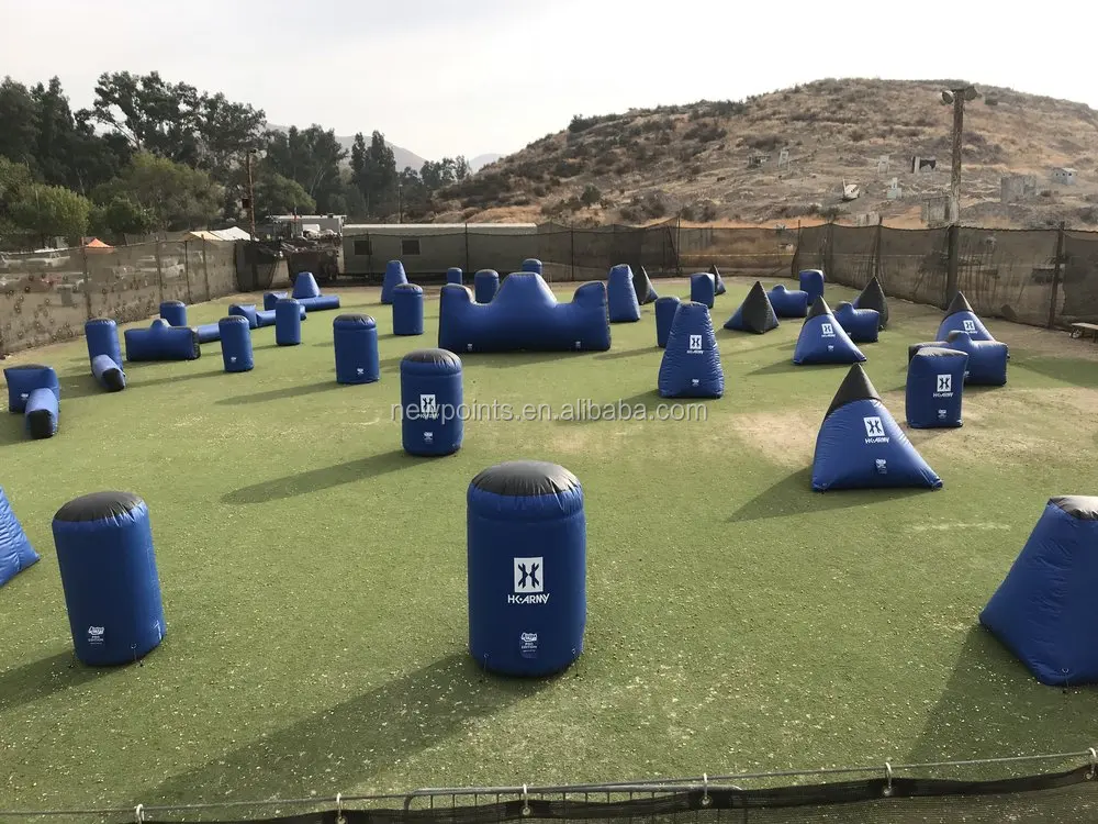 inflatable paintball arena