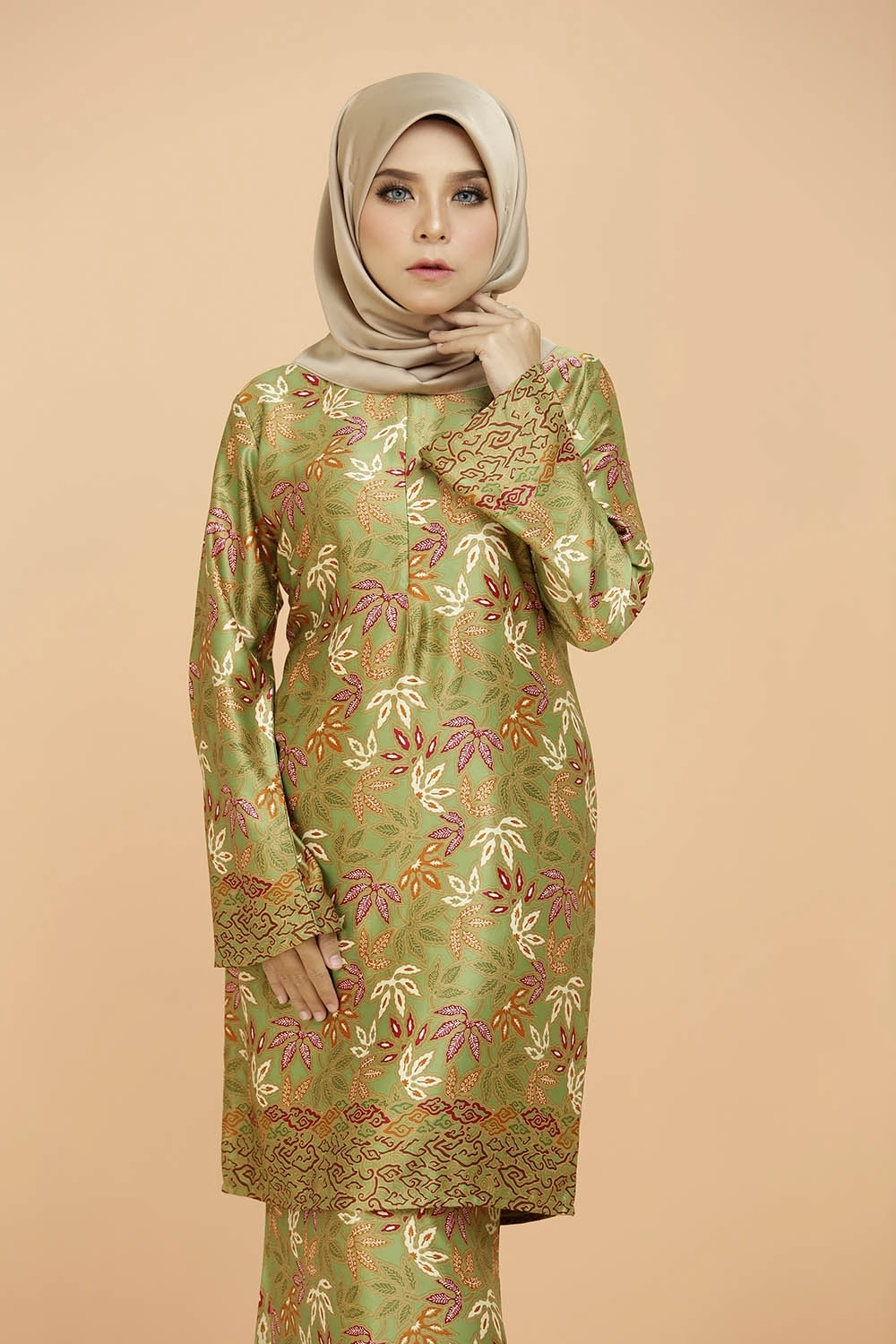 Long Sleeve Baju  Kurung  Modern Baju  Melayu  Ladies Baju  