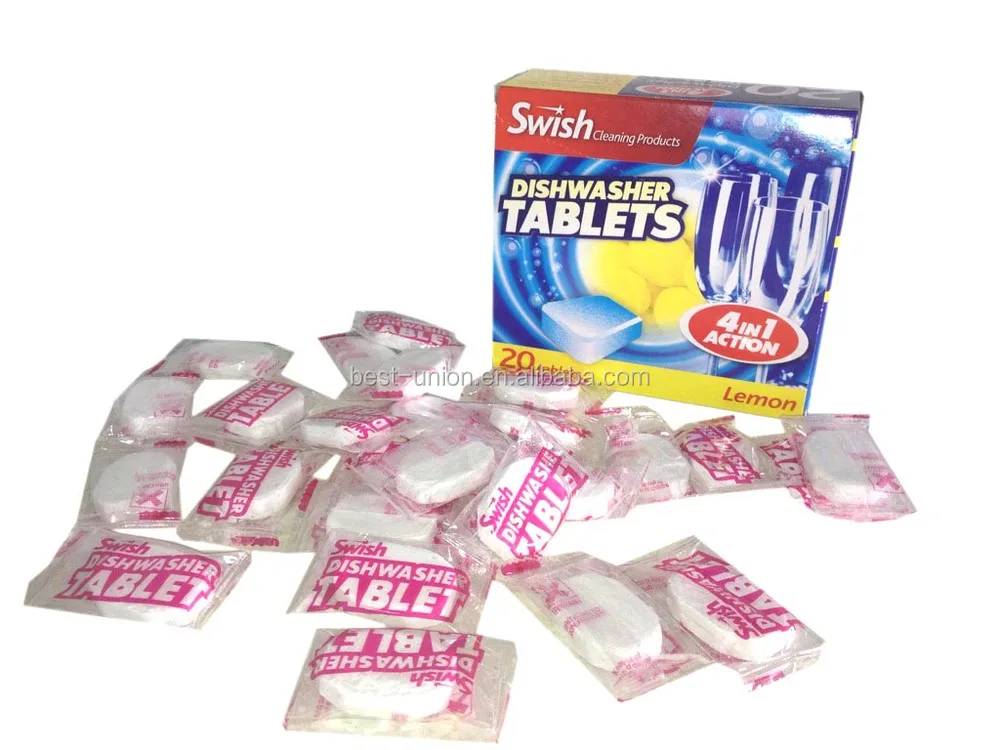 4 In 1 Excellent Quality Dishwasher Tablet 20pack/detergent Buy