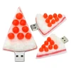Factory Price Non Encrypted Rubber Food Series Sushi Design USB Memory