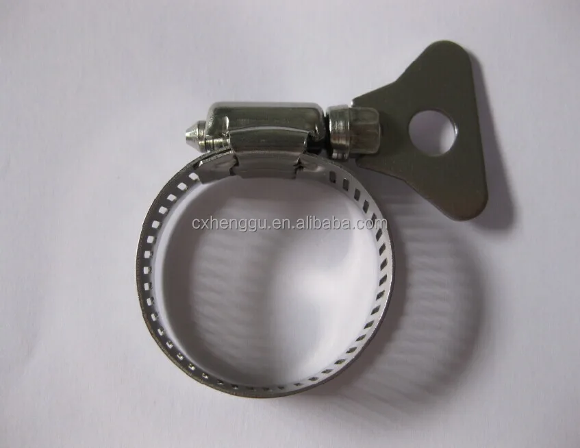 Garden Hose Clamp,Pipe Clamp With Handle/amerian Type Hose Clip