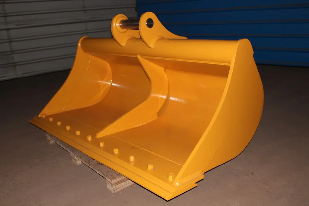 Excavator 2000mm Clean Up Bucket With Double Cutting Edges For Dx340