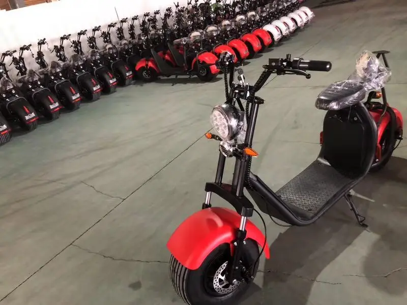 Battery scooter porno