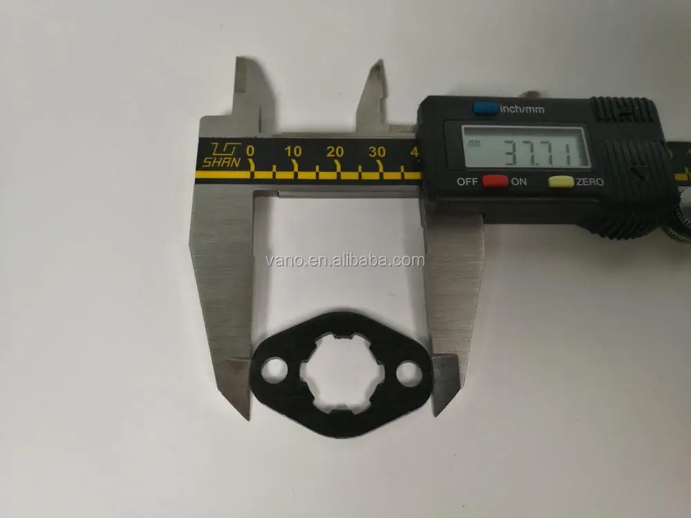 Good quality black stainless steel sprocket lock