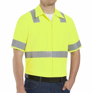 Hi-Visibility Hi-Visibility Short Sleeve Shirt 360 visibility safety vest Hi-Visibility Hi-Visibility Short Sleeve Shirt 360 visibility safety vest