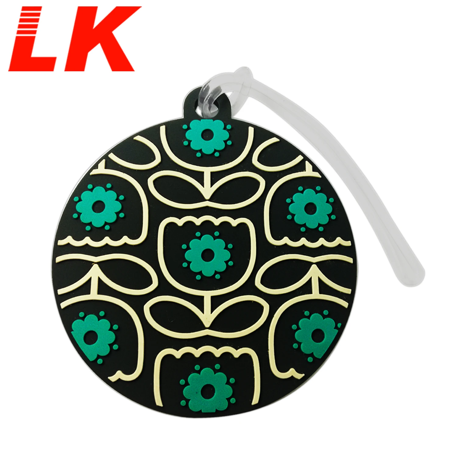 个性化环保圆形行李标签