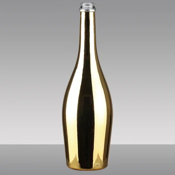 750ml Gold Wine Electroplated Champagne Bottle 750ml Gold Wine Electroplated Champagne Bottle