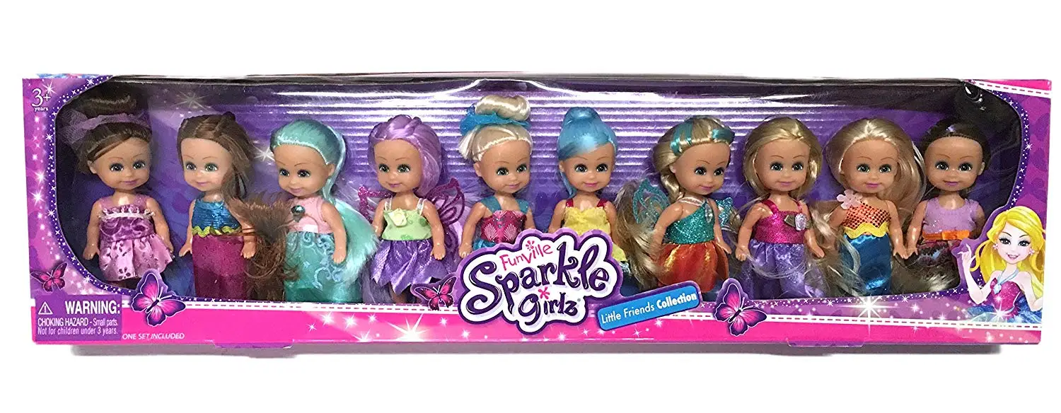 sparkle girlz little friends