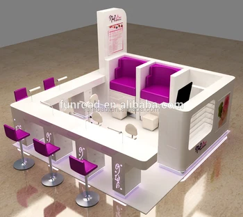 Manicure Table Nail Salon Kiosk Design Bar Furniture With Led Manicure Table Nail Salon Kiosk Design Bar Furniture With Led Lights