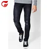 Manufacturer men fashion black jeans with ripped pantalones jeans