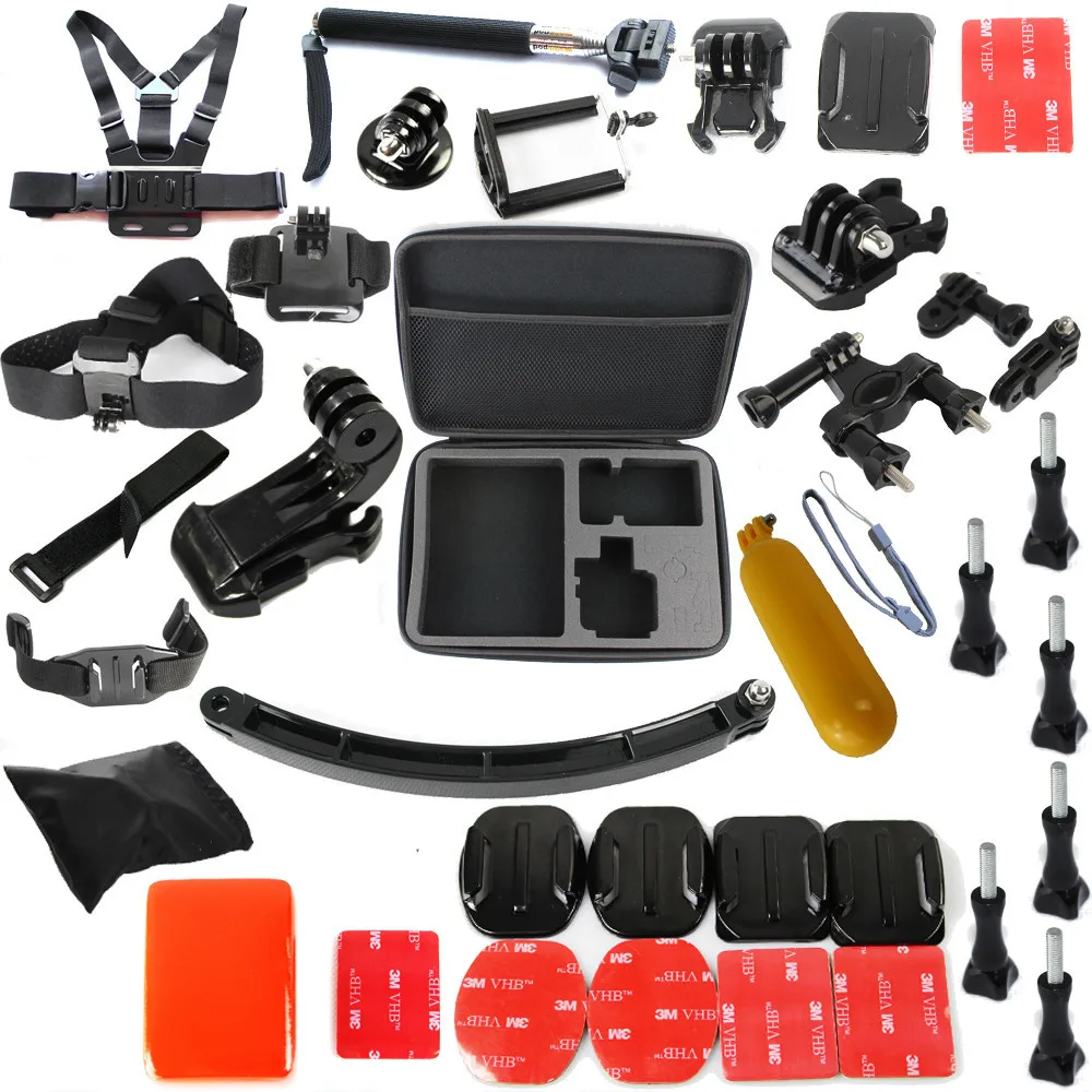 5pcs/lot Floating Monopod Bobber Hand Grip Handle Mount + Wrist Strap + Screw