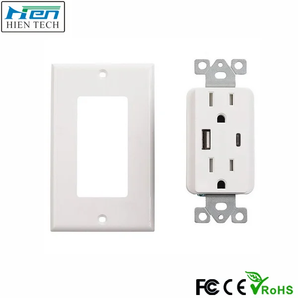 us quick usb charger 2 port usb wall charger socket outlet