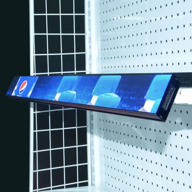 Smart Shelf Advertising Screen Supermarket Shelf Led Advertising