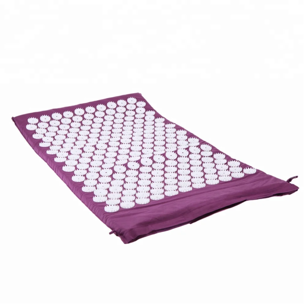 Anti-tear Bed Of Nails Acupuncture Mat And Pillow Body Massage Cushion ...
