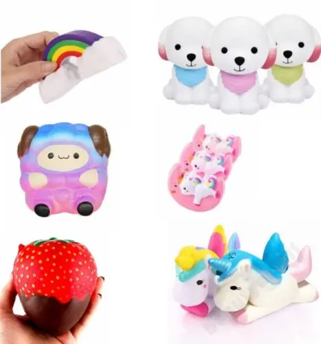 Jumbo Chậm Tăng Unicorn Squishies Thơm Dễ Thương Squishy B&oacute;p Bộ Sưu Tập