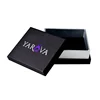 factory wholesale custom black special paper jewelry bracelet ring earrings closure gift box