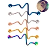 Industrial Piercing Barbell Stud Ear Ring Piercing