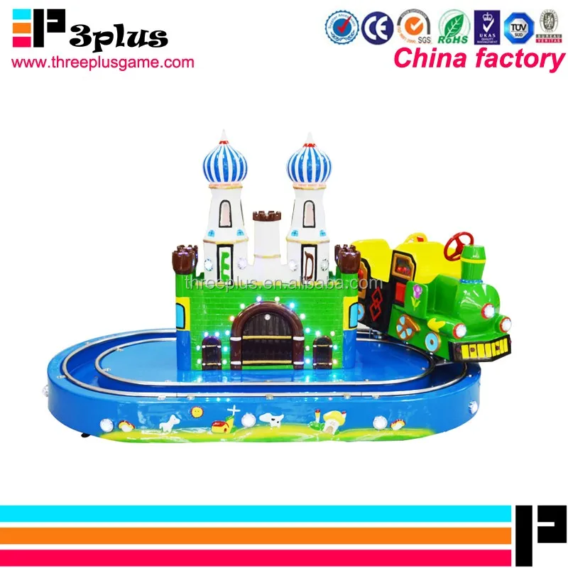 Threeplus Kids Ride on Toys Train Amusement Park Track Train for Sale