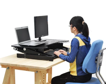 Wholesale Portable And Height Adjustable Standing Desk With