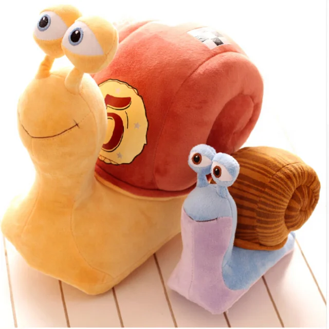 snail cuddly toy